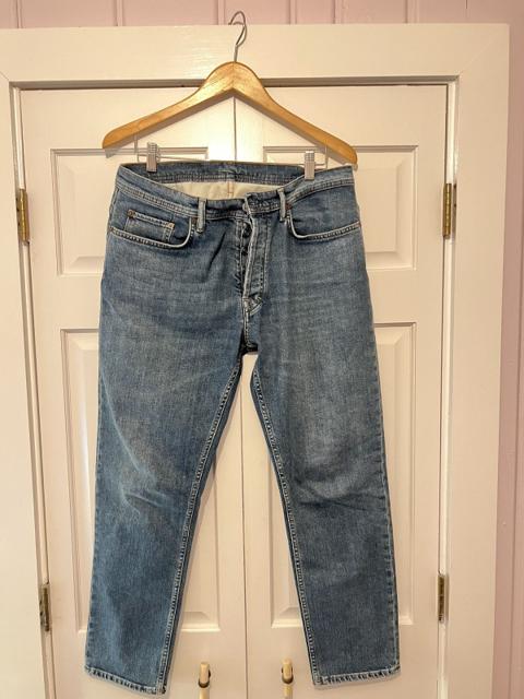 Acne Studios River Mid Blue Denim Jeans