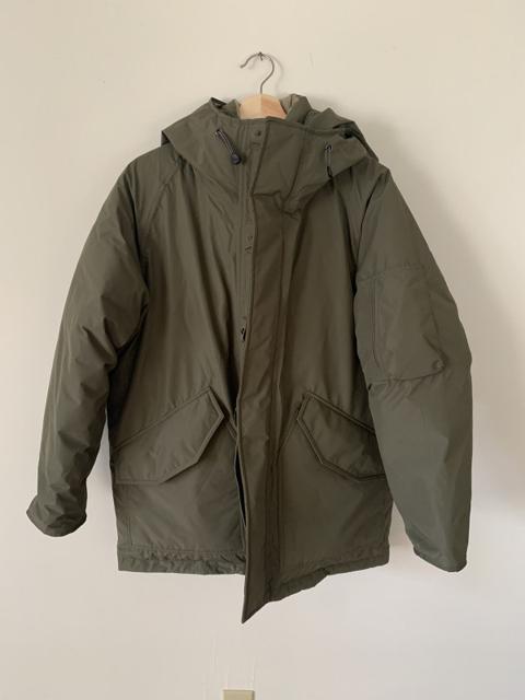 Goretex hooded down jacket