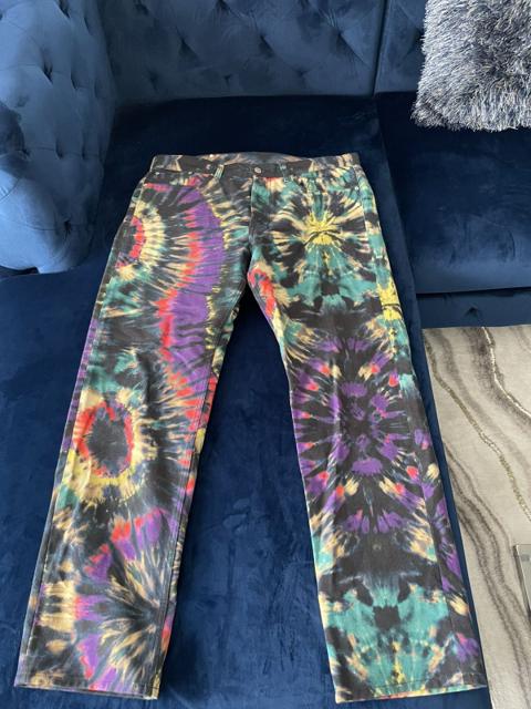 Tie Dye Denim Pants
