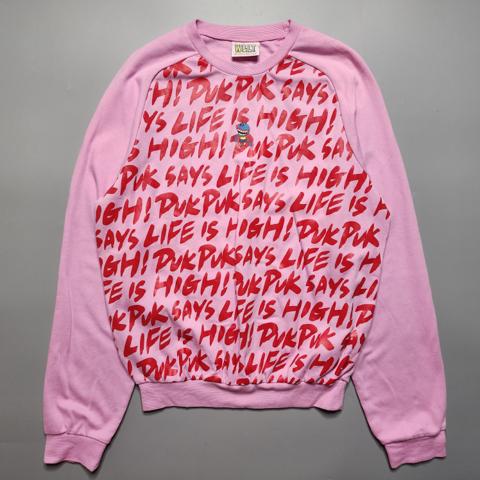 W & L T - 90s Puk Puk Says Life is High LS TShirt