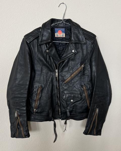 Blackmeans Sid Vicious Double Rider Leather Jacket Size 4