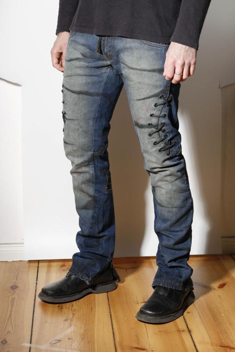 Andrew Mackenzie distressed denim