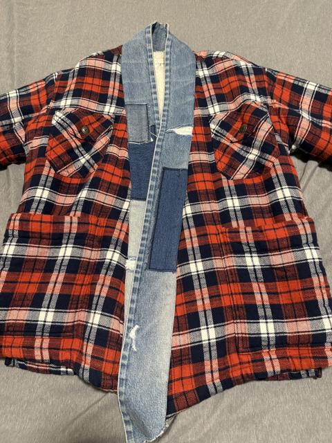 Greg Lauren Sherpa Flannel