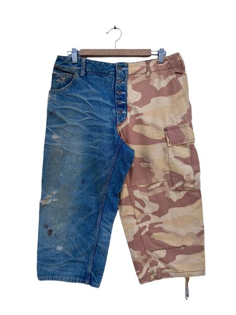 Maison Conception Libre Denim Mix Camo Pant