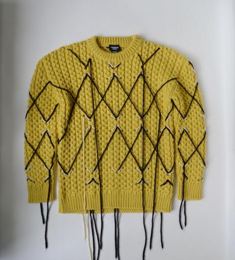 A/W 18 Spiderweb Tasselled Sweater
