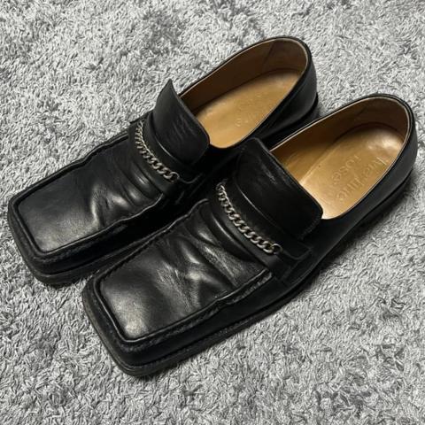 Martine Rose Square Toe Loafers