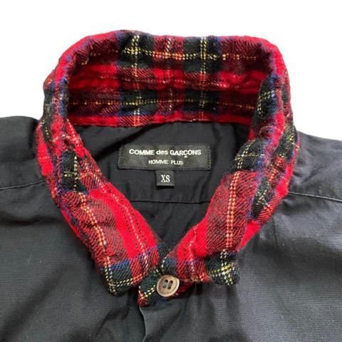 Comme Des Garcons Homme Plus Button Up wool Collar