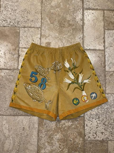 Senior Cord Fish Rubgy Shorts