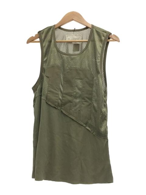 Army green tank top