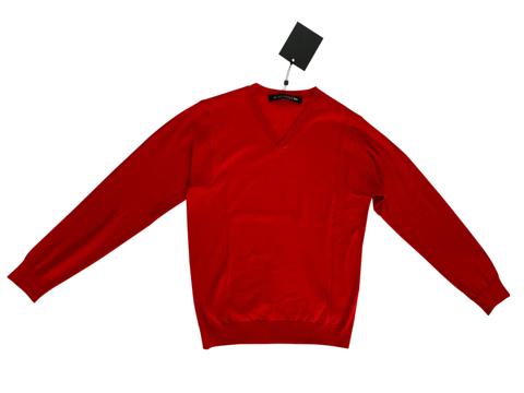 ⚡️QUICK SALE⚡️Mackintosh by Kiko Red V-Neck Thin Knit