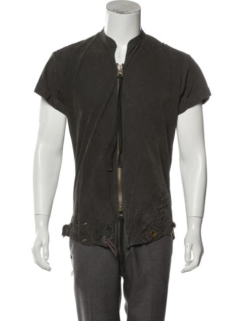 Tent zip-up shirt