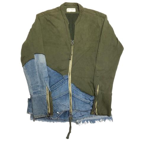 50/50 denim coat