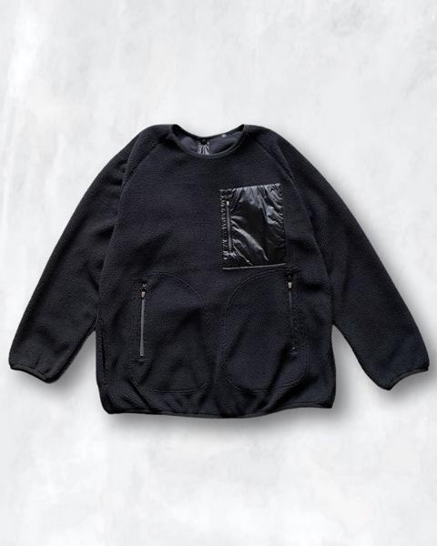 Oversized Medical Polartec Fleece Sweatshirt, XS