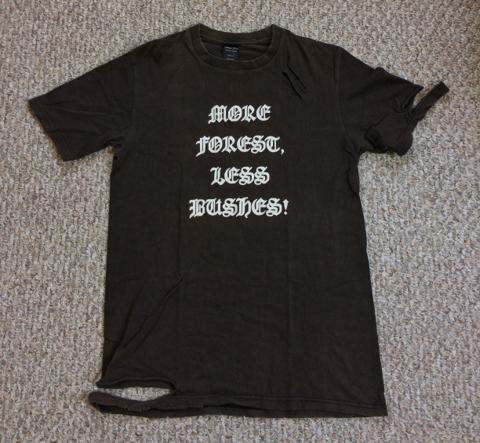 FW04 Anti War Distressed Tee
