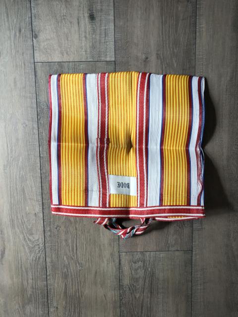 Bode Woven Striped Tote Bag