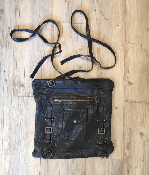Jan & Carlos leather bag.Like Veronique Branquinho or Guidi
