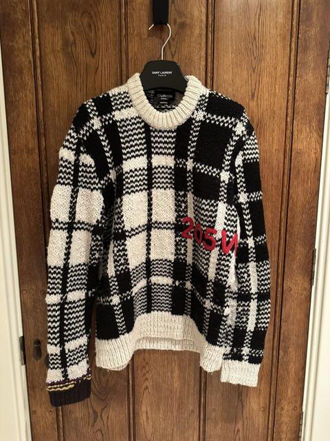 FW18 Calvin Klein 205w39nyc logo sweater Raf Simons