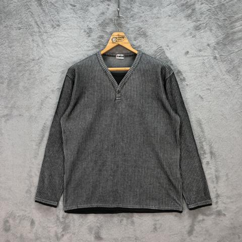 Vintage Kansai Long Sleeve Striped Shirt