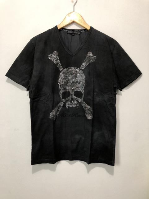 Rat Roen Skull Swarovski Tie Dye T-Shirt