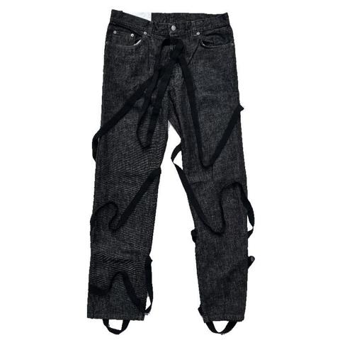 Helmut Lang SS04’ Raw Denim mummy Bondage Jeans