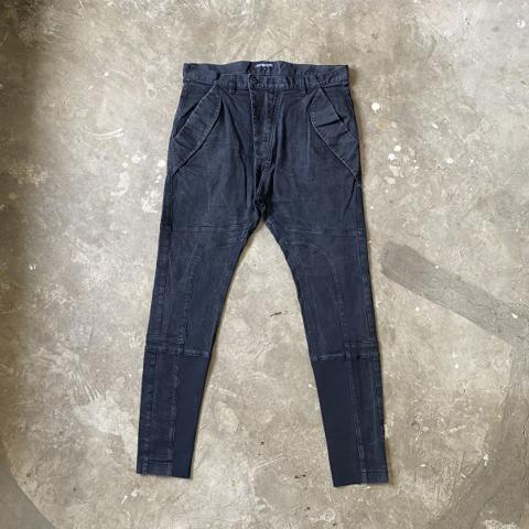 Alexandre Plokhov - Drop Crotch Denim Biker Jeans