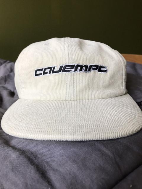 Cav Empt Cream Logo Corduroy Hat