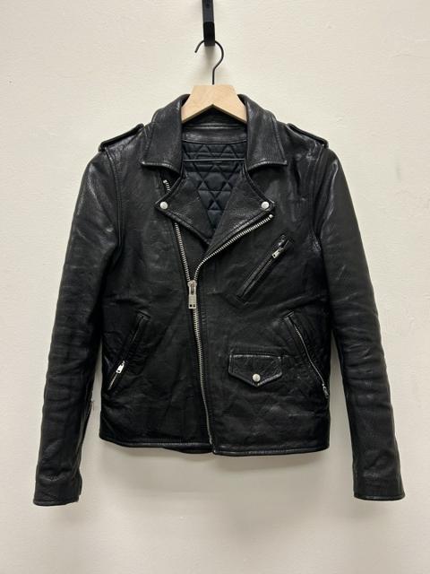 Bull Leather Moto Biker Jacket