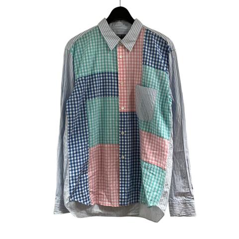 Patchwork Long Sleeve Shirt