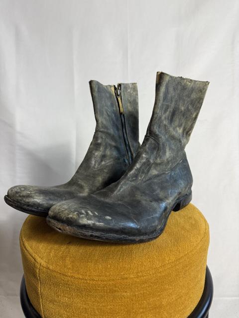 Carpe Diem Back Zip Boots