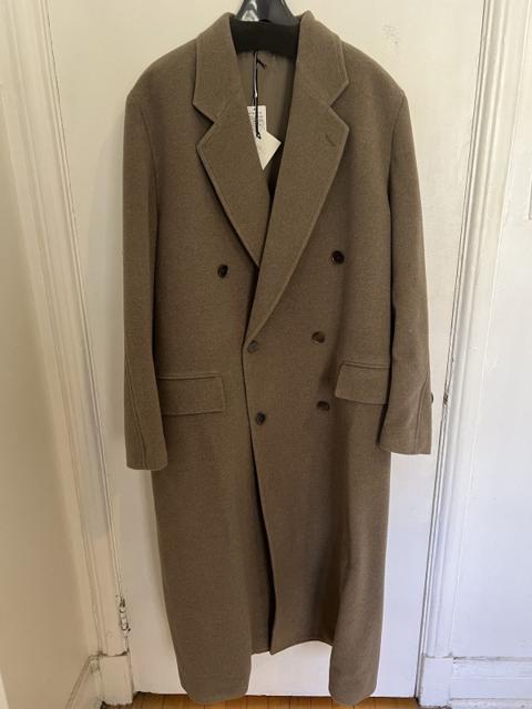 Auralee Wool Mosser Chesterfield Coat