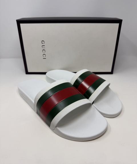Gucci Slide Pursuit Pool Slide White