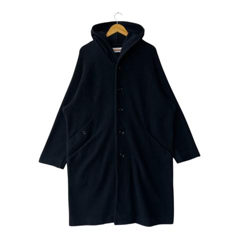 AW2019 Diet Butcher Slim Skin "Rhapsody" Wool Hooded Coat