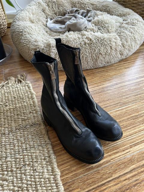 Guidi PL2 Black Boots