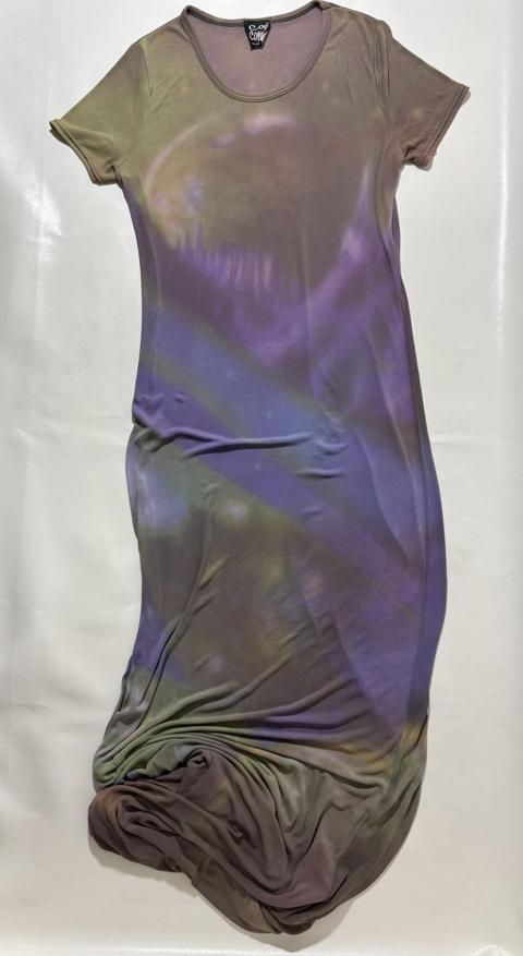 Cop Copine Galaxy Tie Dye Maxi Dress