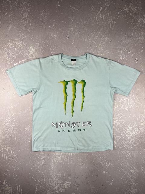 Vintage Y2K Monster Energy Drink Racing Big Logo T Shirt