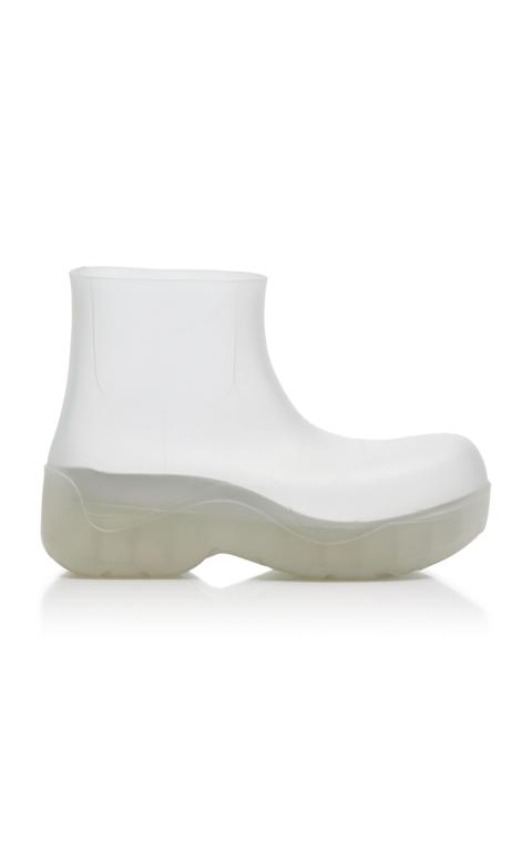 Clear Rubber Puddle Ankle Boot