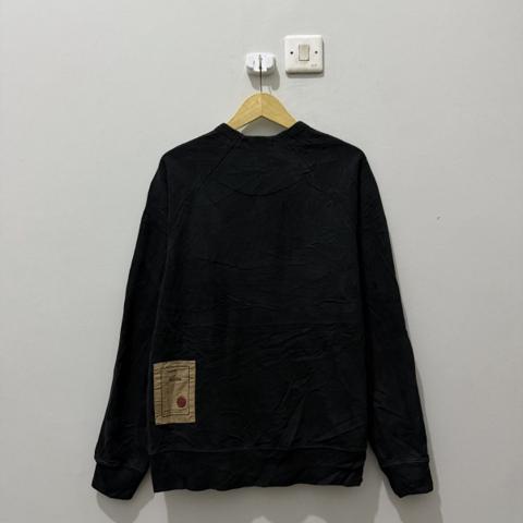 Ten C Garment Black Sweatshirt🇮🇹