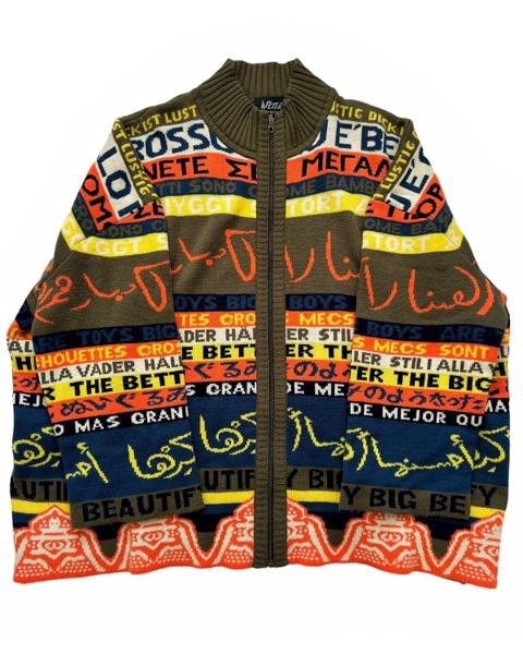 1986~ Horny Languages Oversized Knit