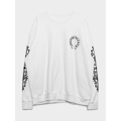Floral Cross Crewneck