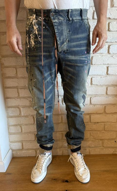 Boris Bidjan Saberi Mainline P13 Tight Fit Paint Splatter
