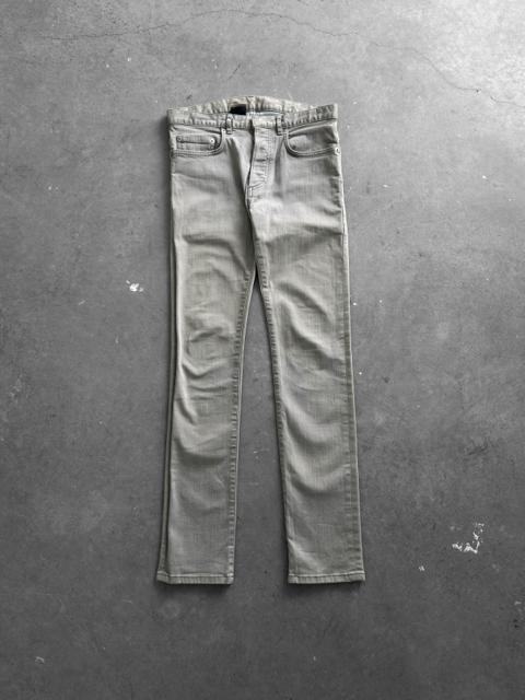 Dior 2006 Hedi Slimane Skinny Beige Jeans