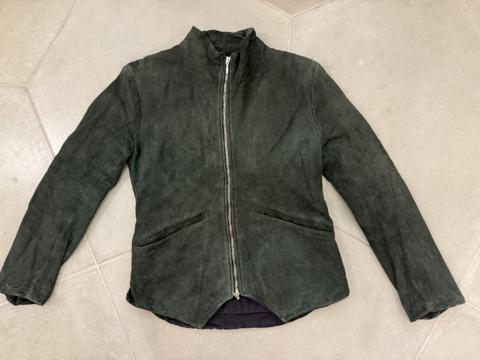 Paul Harnden Shoemaker Suede Jerkin Jacket