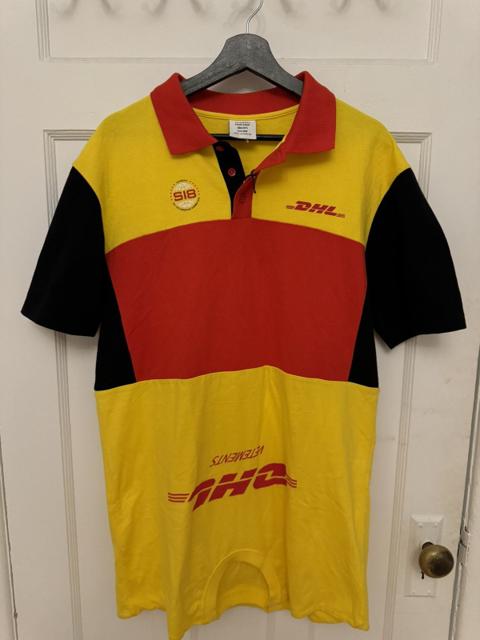 Vetements DHL Polo Dress