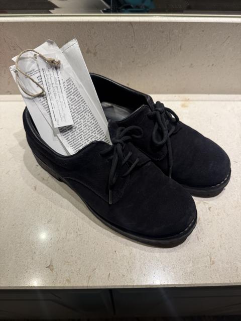 Geoffrey B. Small 4/5 Exclusive Suede Derby Shoes - Size 42