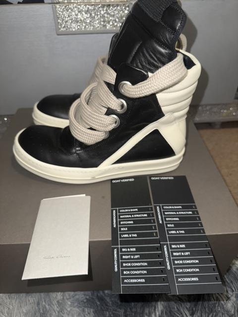 Rick Owens Geobasket Megalace Sneakers