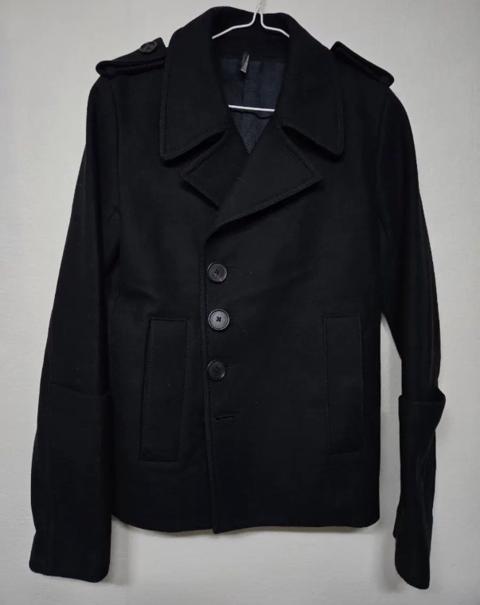 Dior homme 07FW Navigate wool pea coat sz44