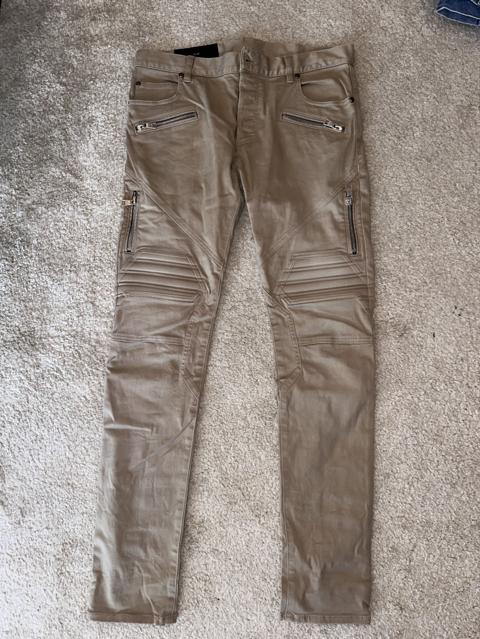 Biker denim Balmain