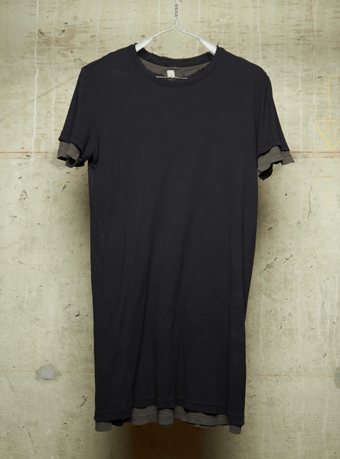 Damir Doma 2010s Overlock Rib Knit T-shirt