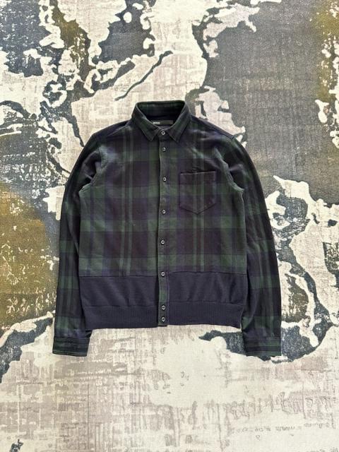 AW14 08sircus by Kiminori Morishita plaid polo shirt