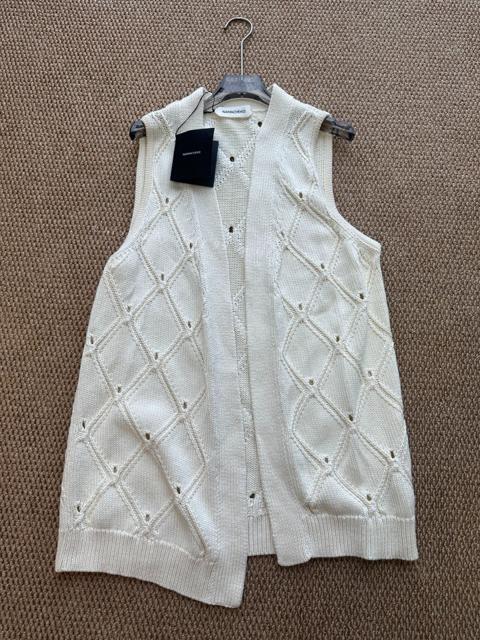 Namacheko Beige Diamond Knit Vest